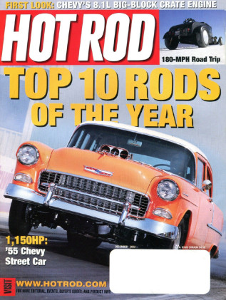 HOT ROD 2002 DEC - HURST/HAIRY OLDS, MEAN '55 CHEVY